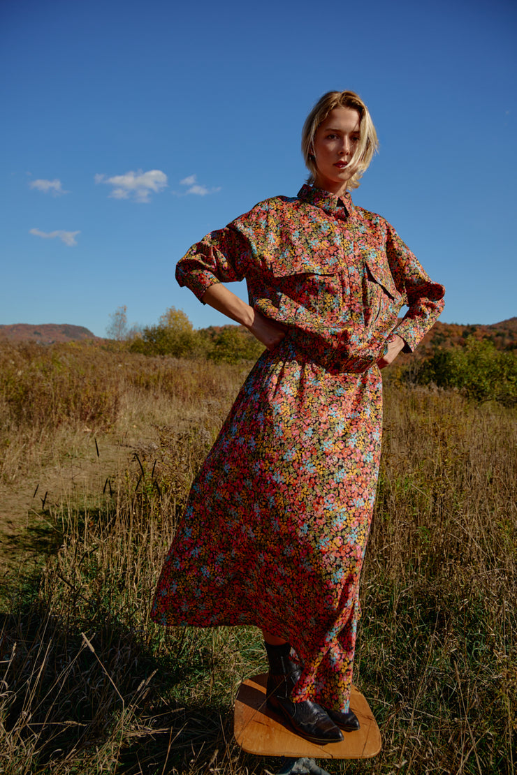 DRAGON bomber blouse