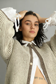 BELACARO- Cardigan Bicolor
