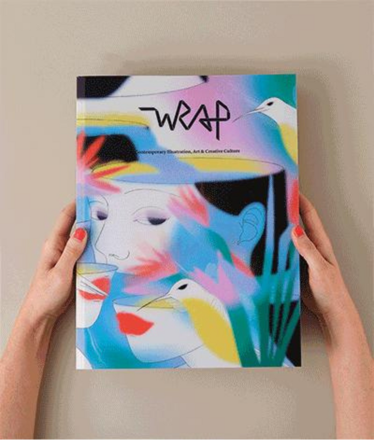 SUPERPOSITION STUDIO - Wrap magazine issue 13 paradise lenticular cover