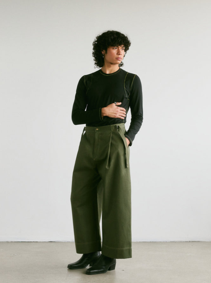VERI - Dario Trousers Khaki