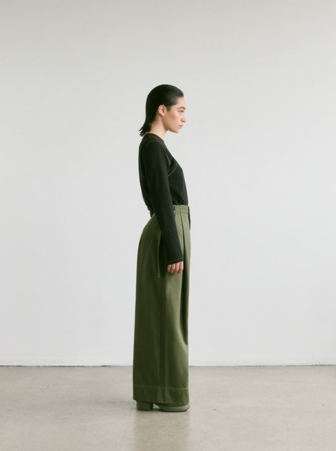 VERI - Dario Trousers Khaki