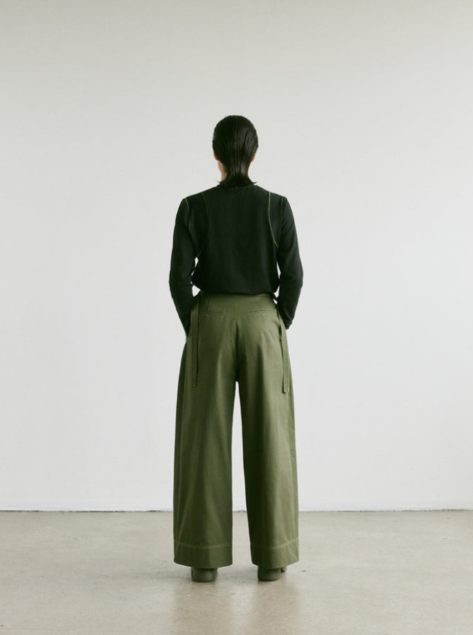VERI - Dario Trousers Khaki