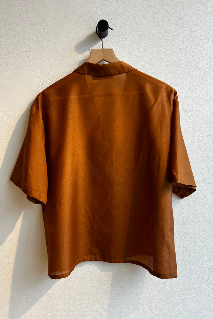 TACHIDO rust blouse
