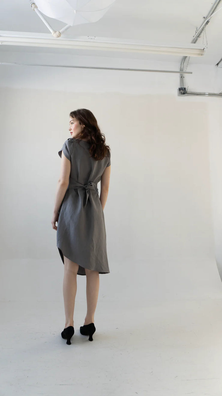 RIGHTFUL OWNER - Clara Dress in Grey