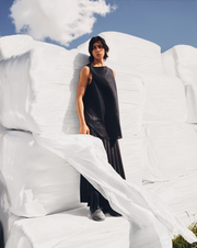 VALMORA - LELIO Top in Black