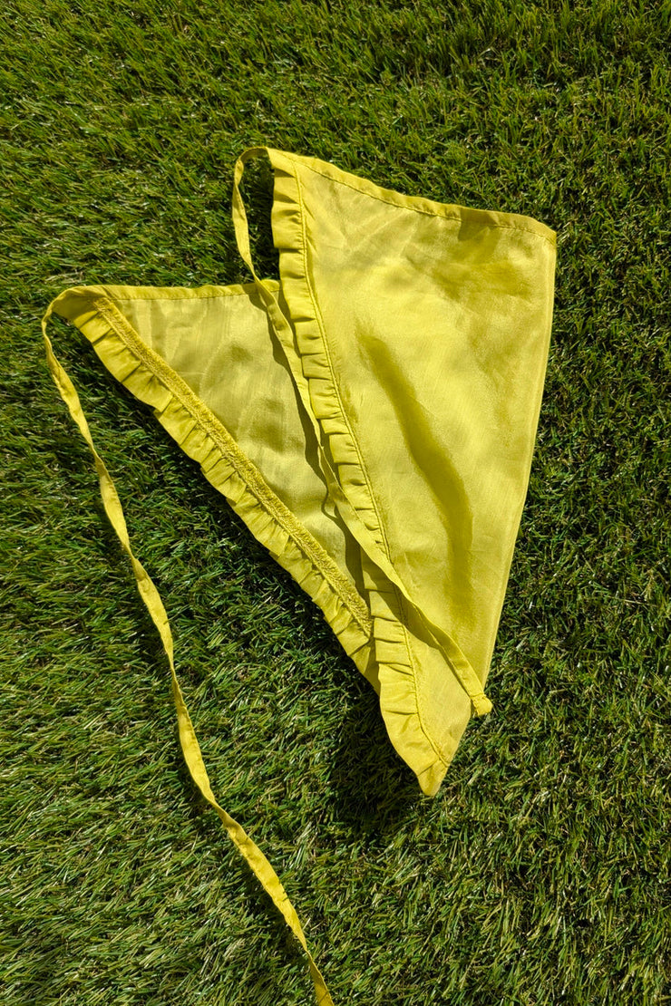 Bandana with Ruffle Edge