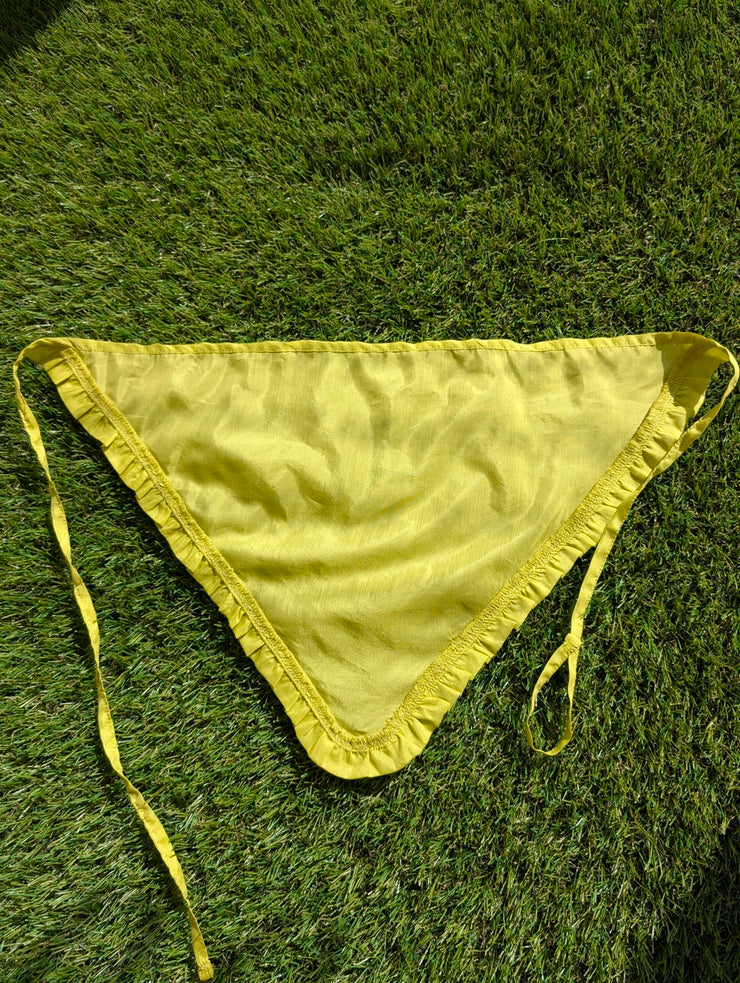 Bandana with Ruffle Edge