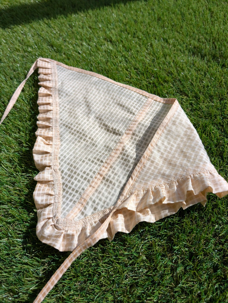 Bandana with Ruffle Edge