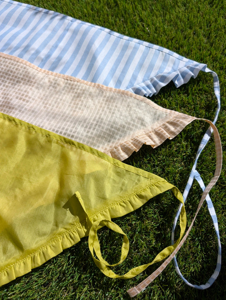 Bandana with Ruffle Edge