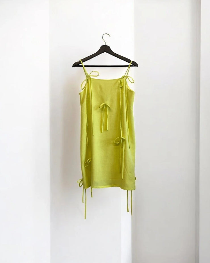 ESSER - Lemon Bow Dress