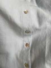 ANNETTE light blue linen dress