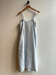 ANNETTE light blue linen dress