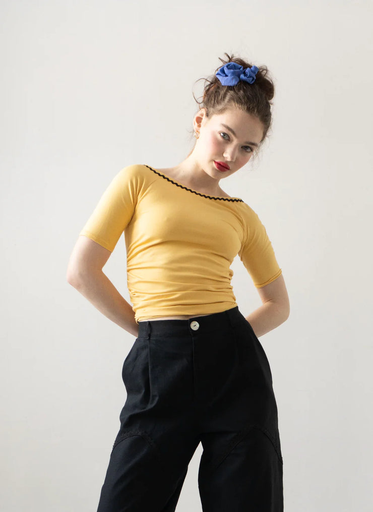 TANGO T IN BUTTER YELLOW