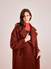 STANDARD brick wool coat my