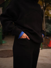 MARCUS black mock neck sweater