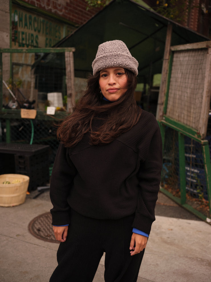 MARCUS black mock neck sweater