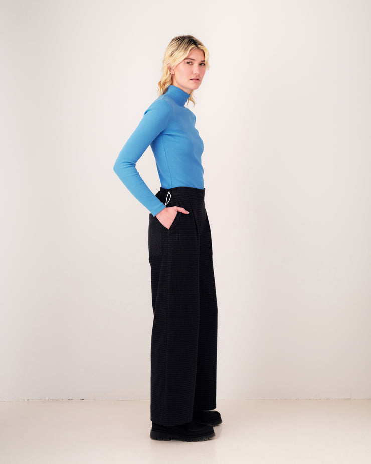 Blue mock neck ADAMO sky Odeyalo