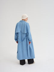 Made to order - EXTRA blue denim trench